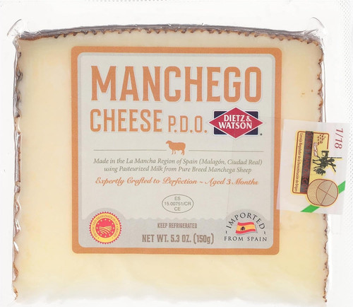 Manchego cheese wedge 3 oz - manchego, wedge,